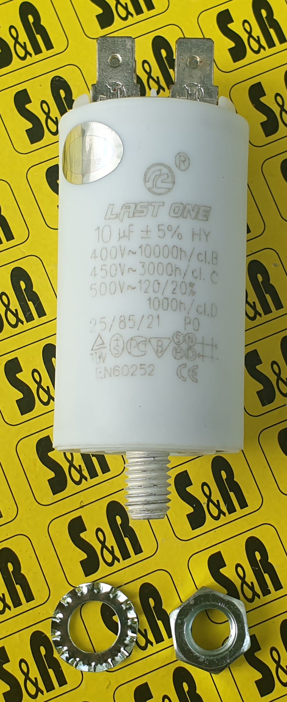 Capacitor 10µF (microfarads)