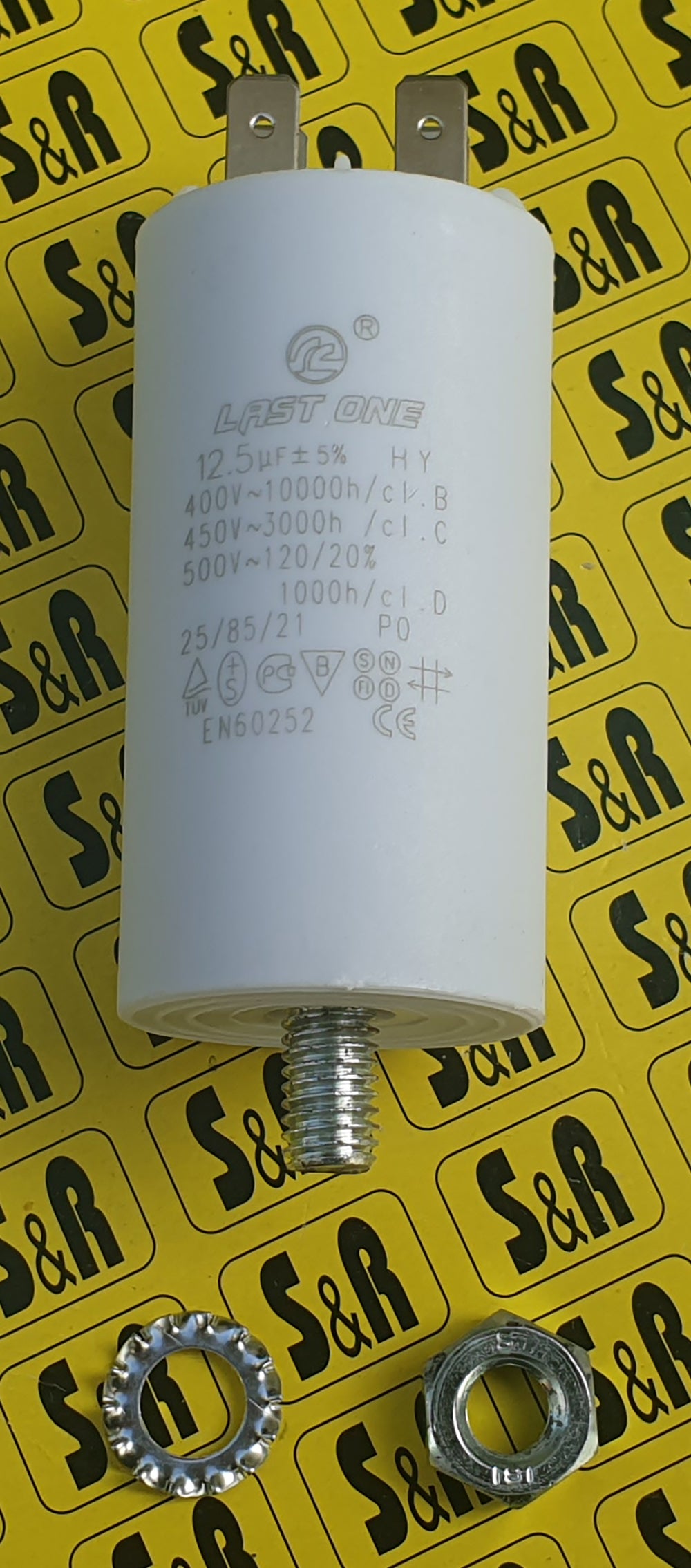 Capacitor 12.5µF (microfarads)