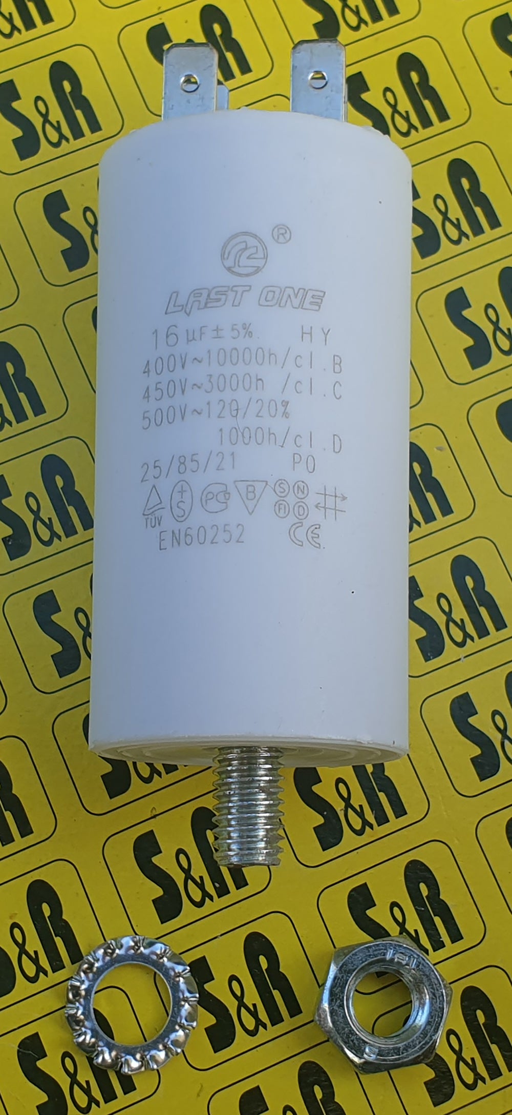 Capacitor 16µF (microfarads)
