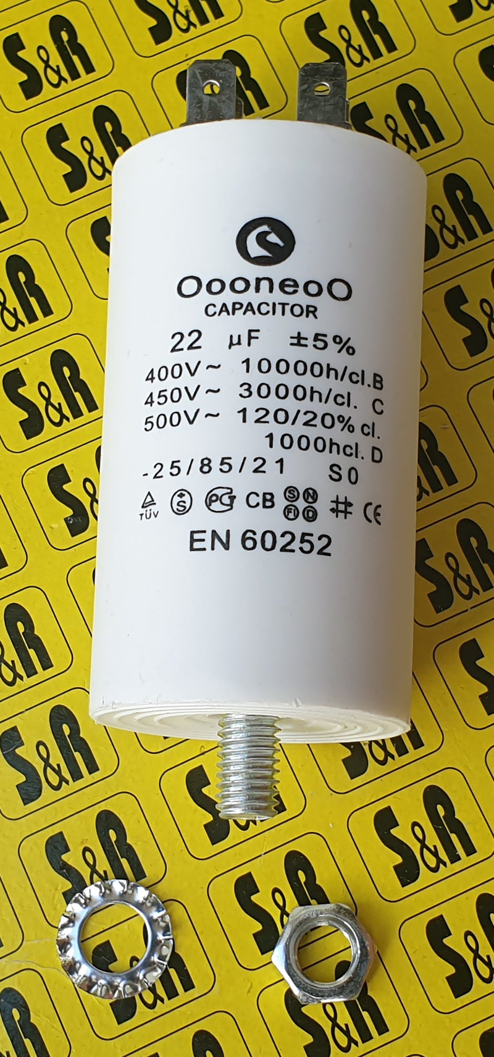 Capacitor 22µF (microfarads)