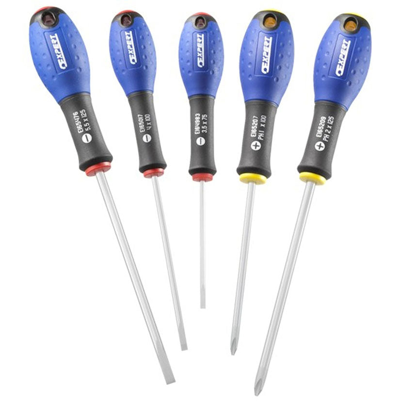 Set of 5 Expert/Stanley screwdrivers