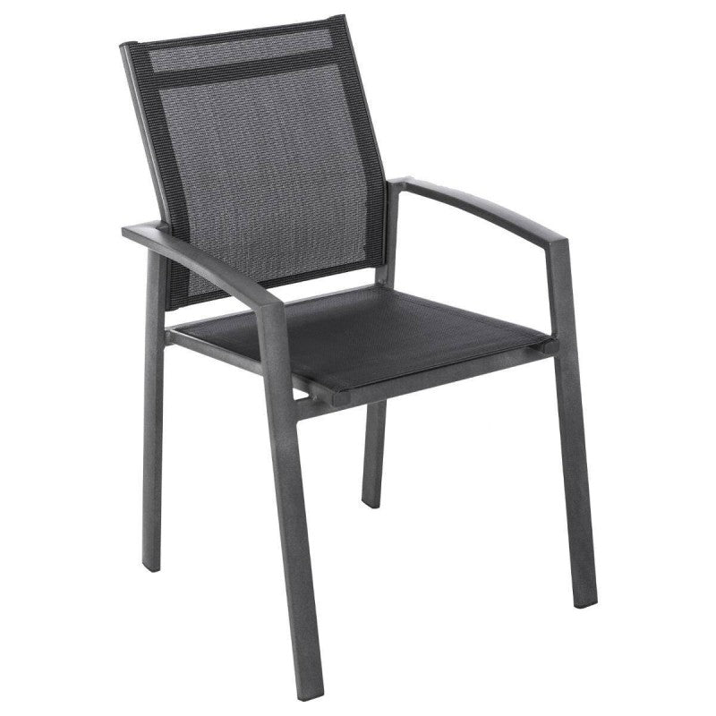 Aluminum/textilene chair