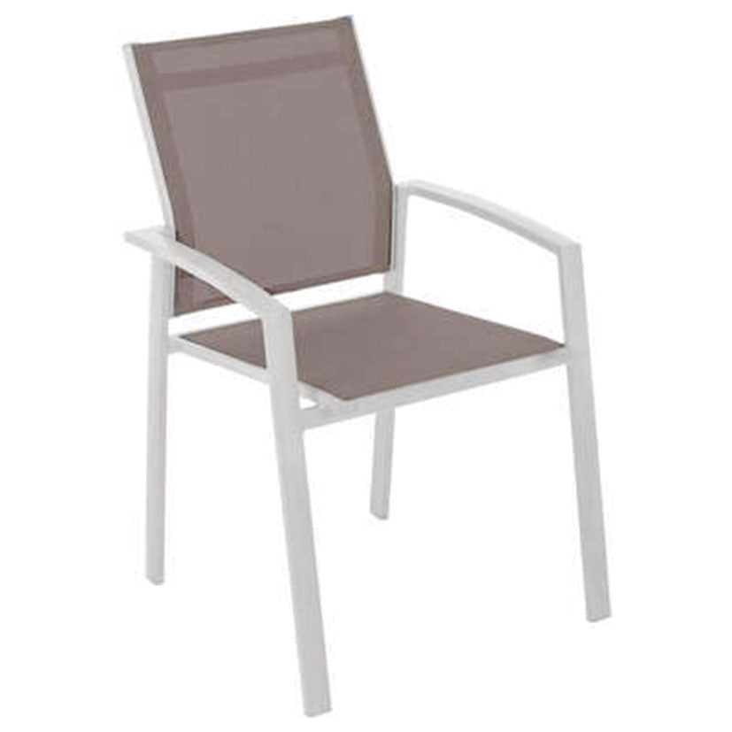 White chair.