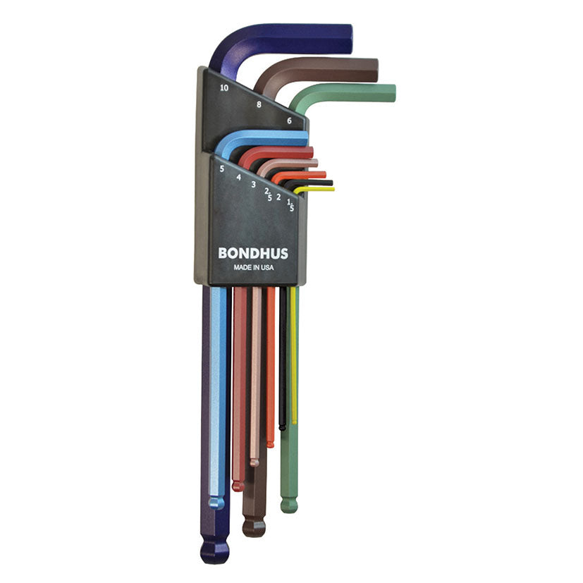 Set of 9 wrenches