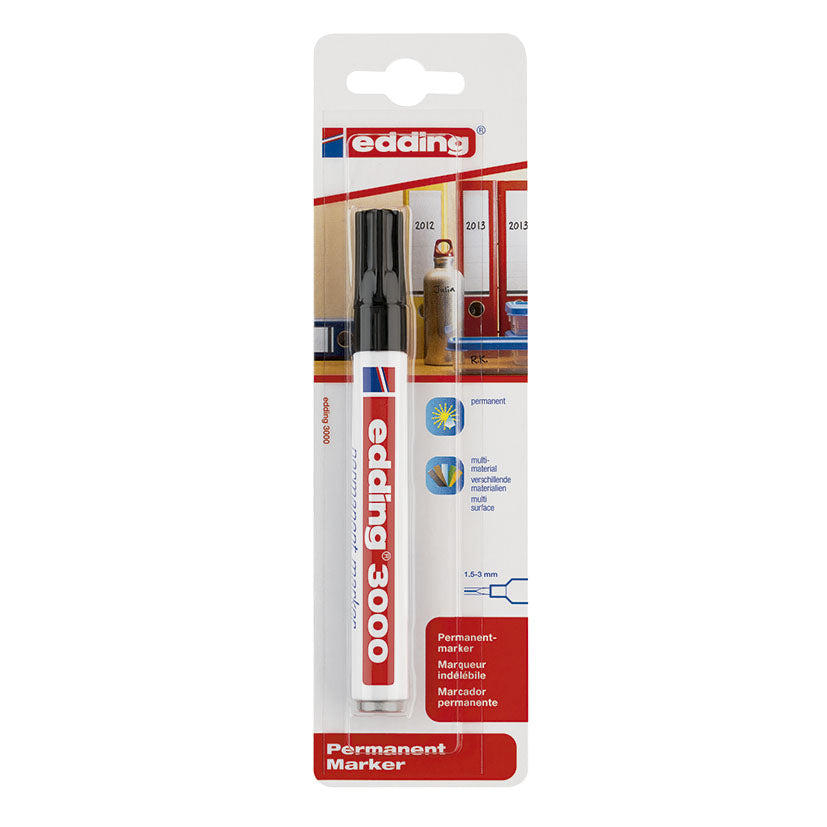 Blister.permanent marker.edding