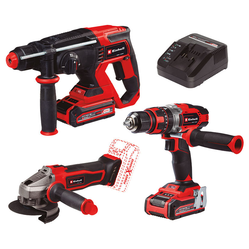 Hammer/grinder/screwdriver set
