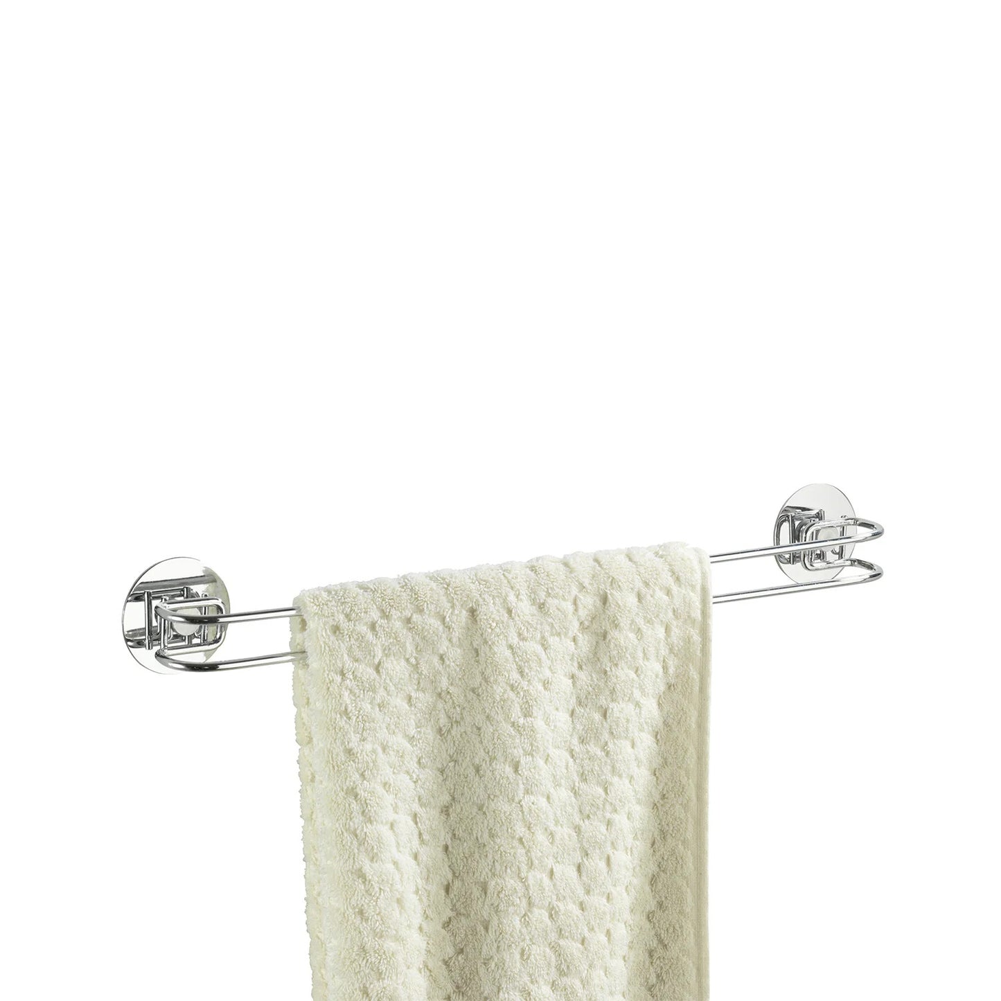 Wall-mounted towel rail