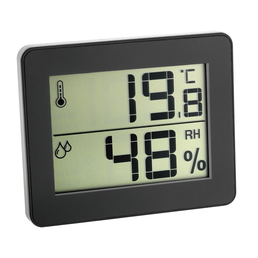 Digital thermo-hygrometer.