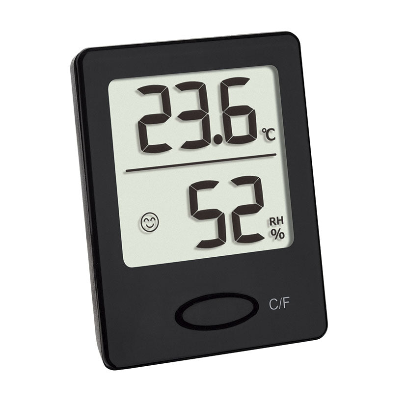 Digital thermo-hygrometer.