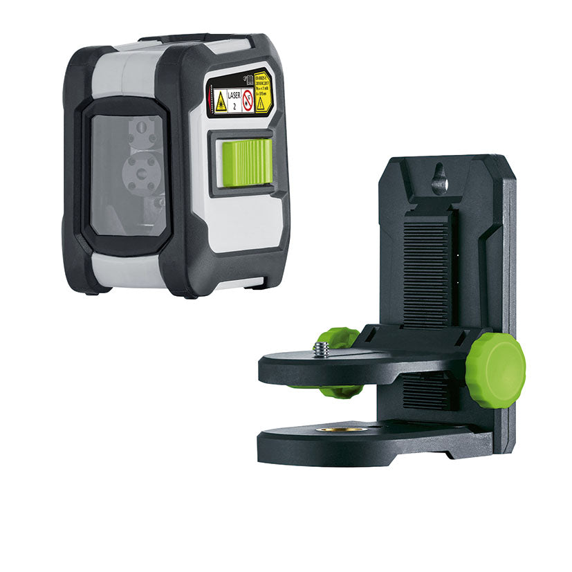 Compact cross-line laser set