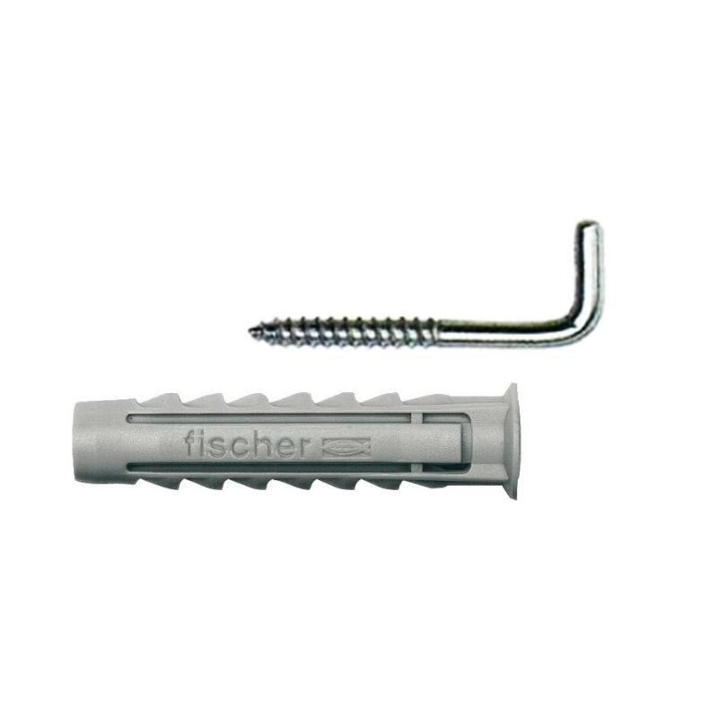 Carpet tacks with wall plugs