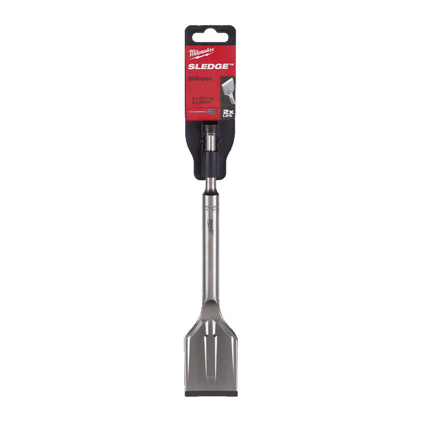 Self-sharpening chisel, blue, SDS-plus