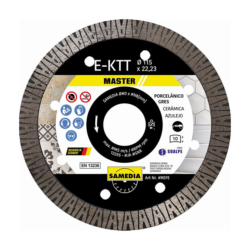 Diamond disc.