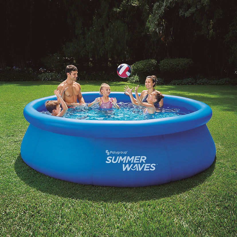 Self-supporting pool.