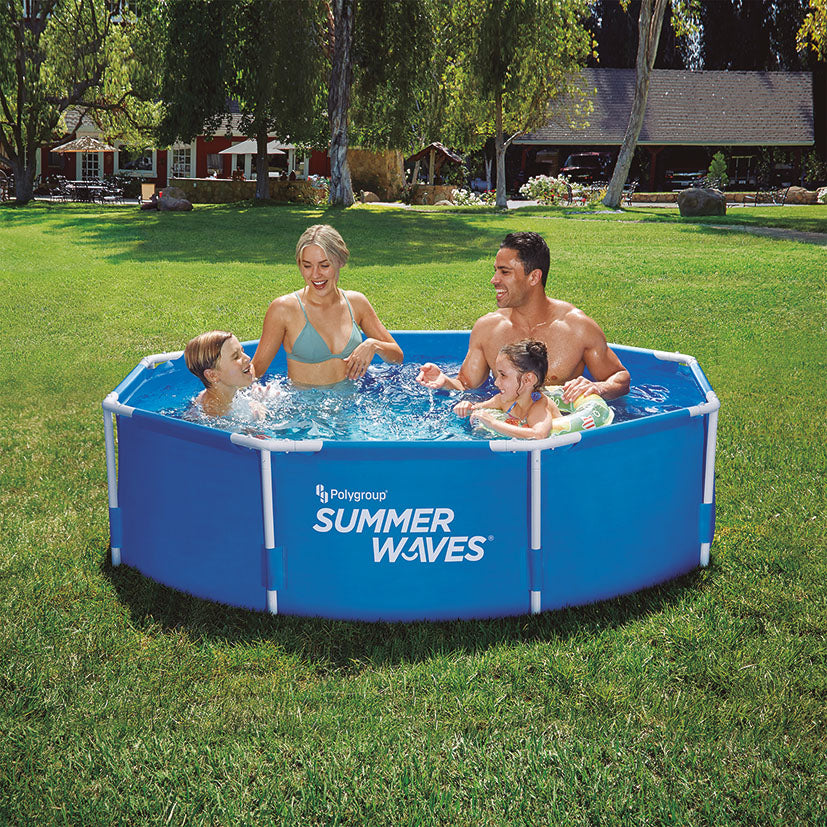 Tubular swimming pool