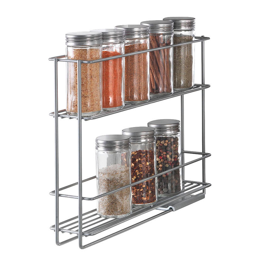 Pull-out spice rack