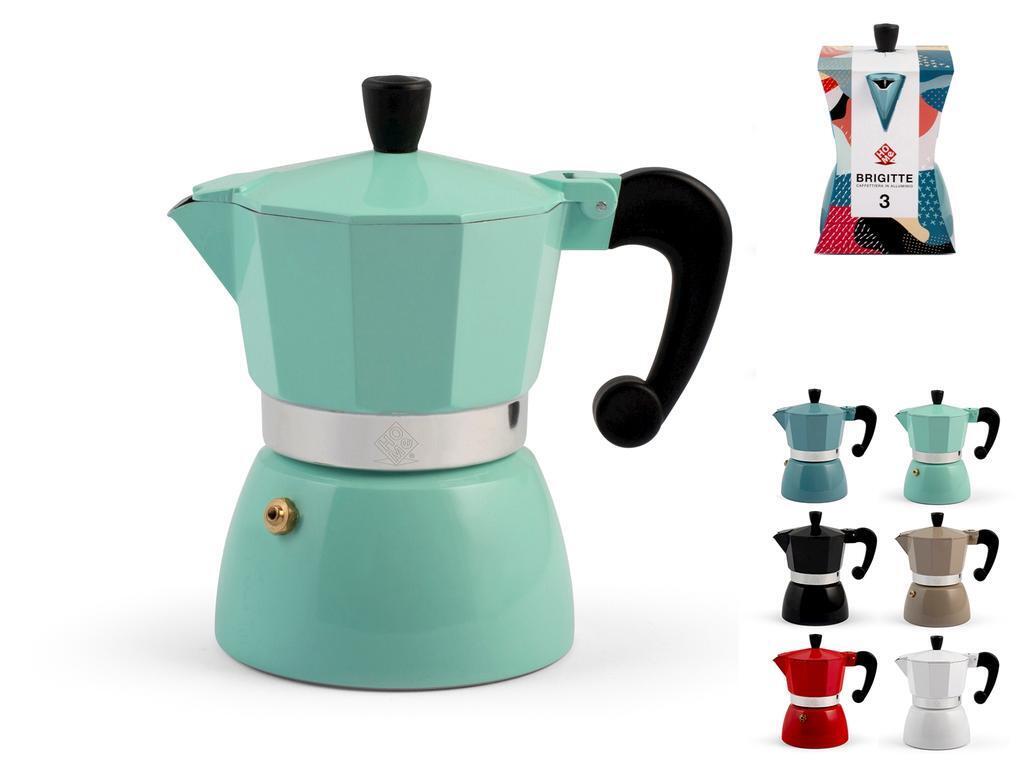 Aluminum coffee maker