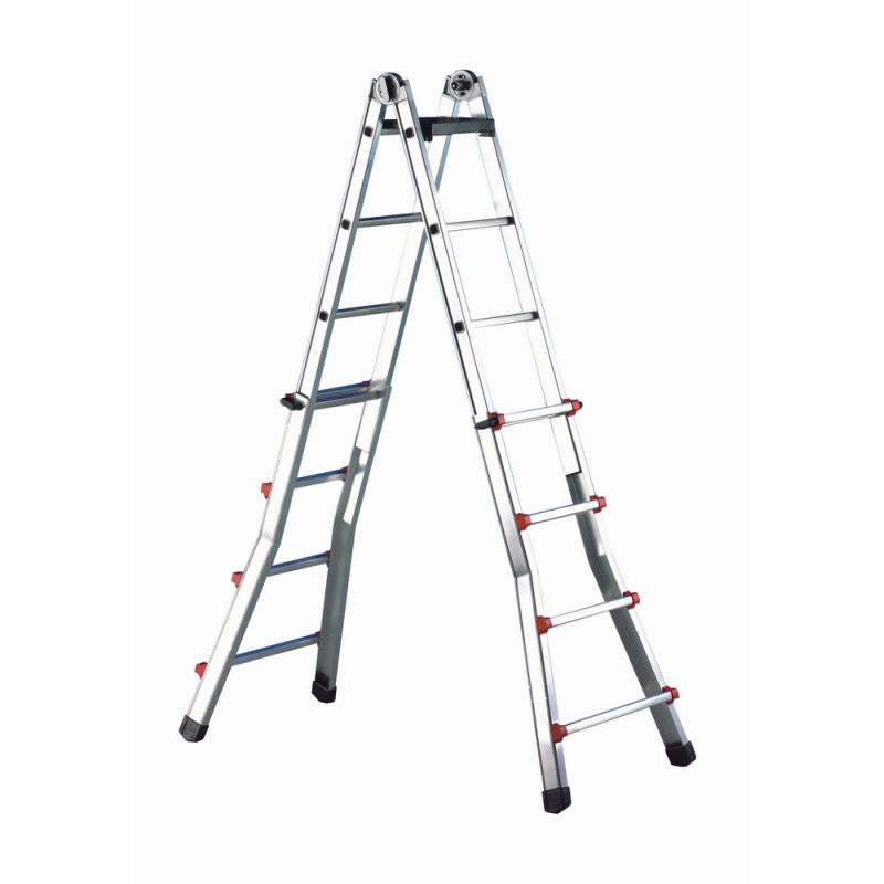 Multi-purpose telescopic ladder