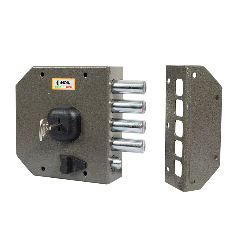 Surface-mounted lock