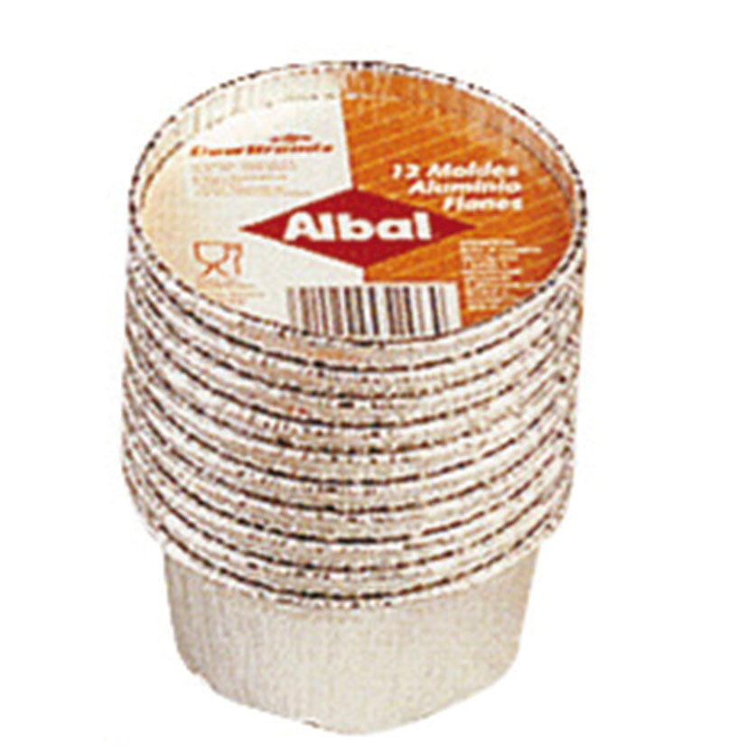 Aluminum flan mold