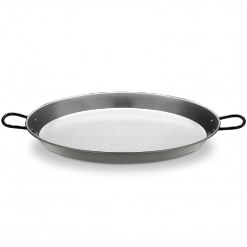 Steel paella pan