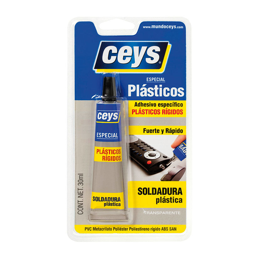 Plastic adhesive