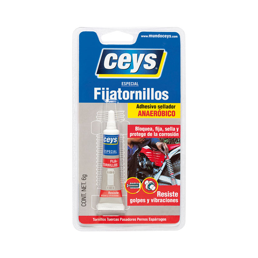 FijaTornillos pegamento