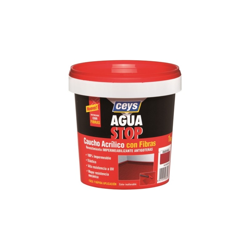 Aguastop caucho