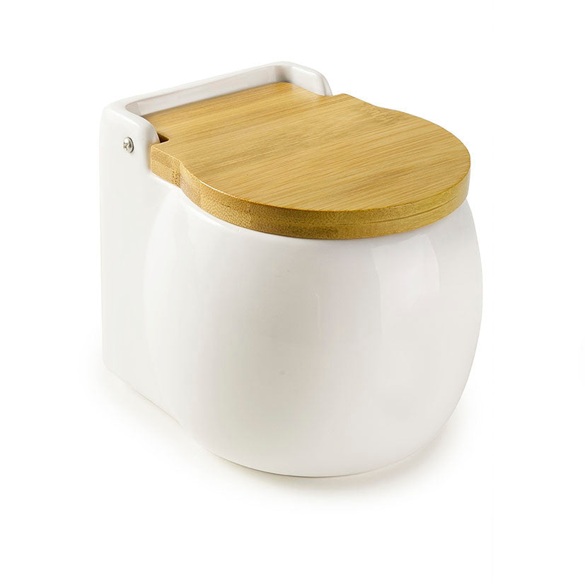 Round salt shaker