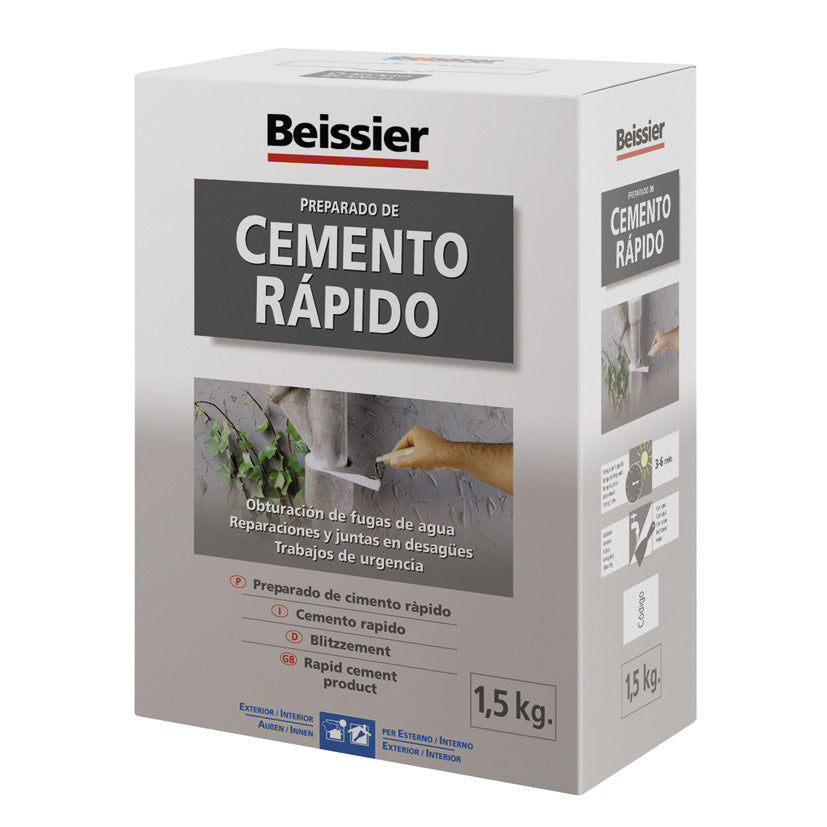 Rapid-setting cement
