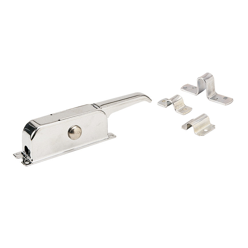 Cremona-bolt surface-mounted chrome