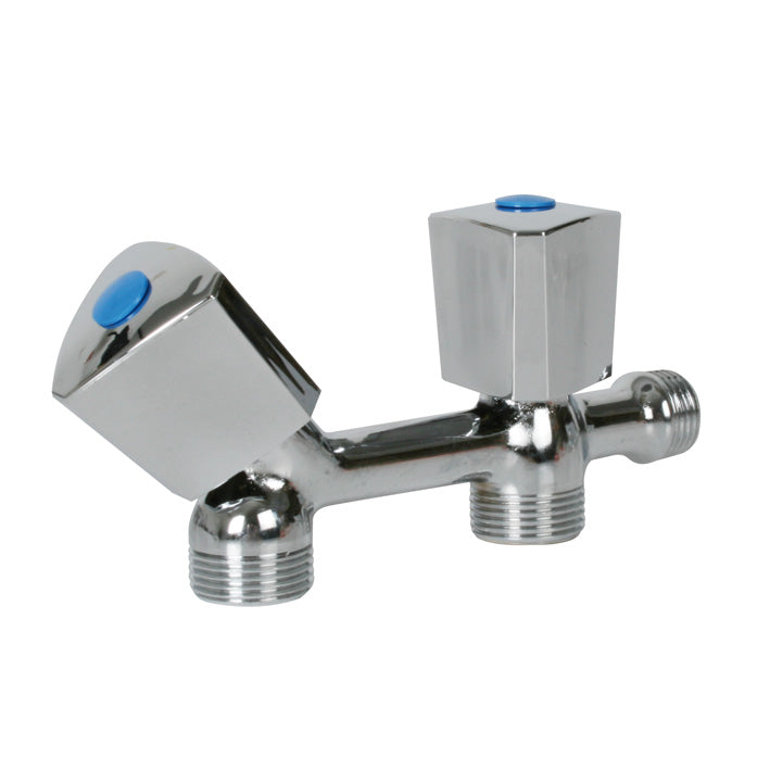 Washing machine-dishwasher tap