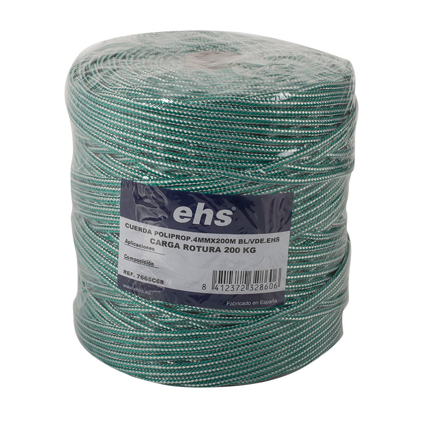 Polypropylene rope 4mmx200m