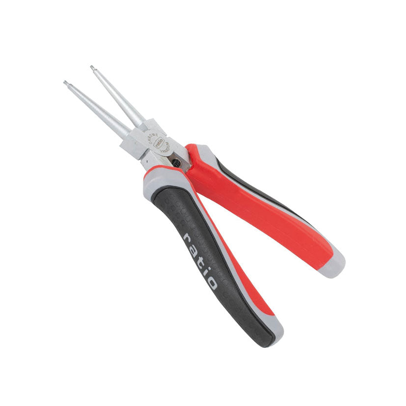 Internal straight circlip pliers, 175mm.