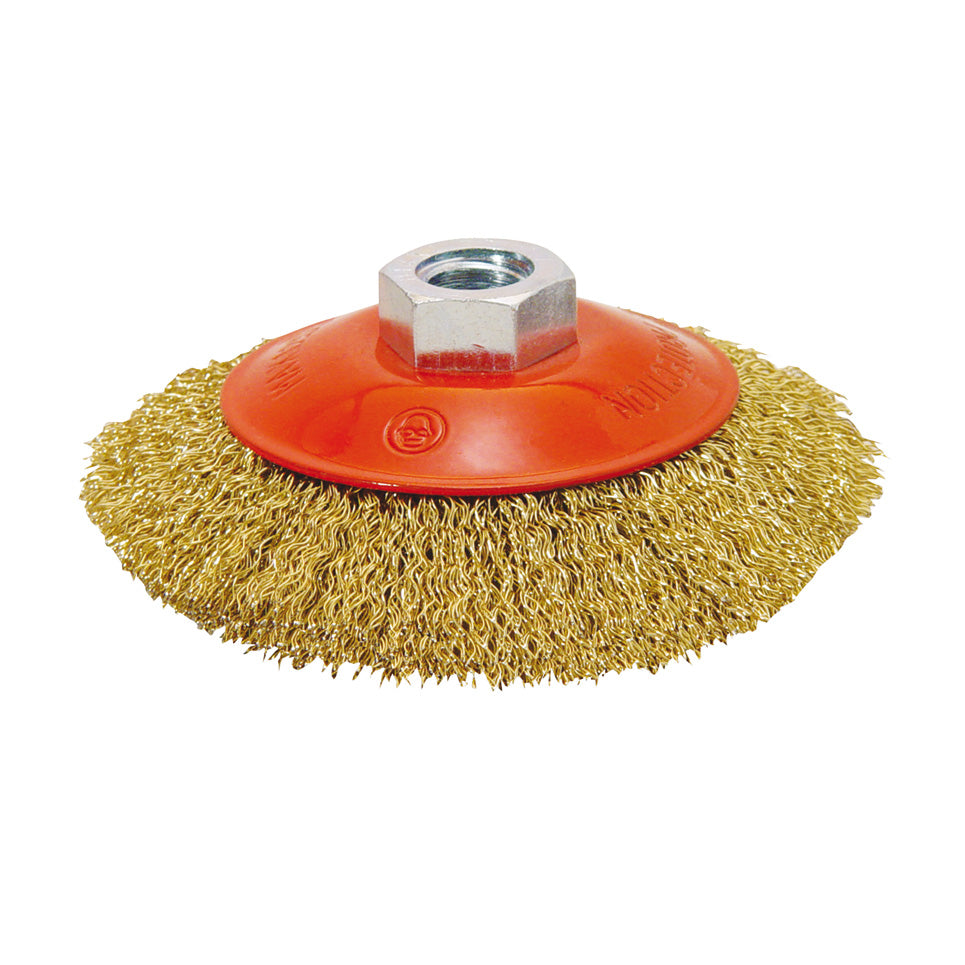 Conical brush