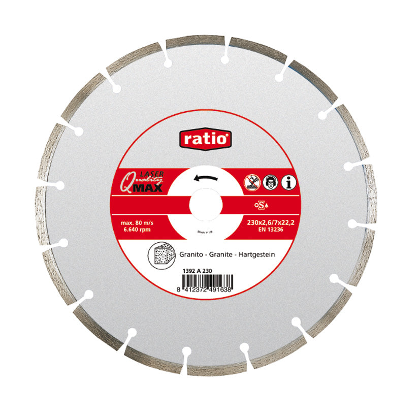 Granite cutting disc