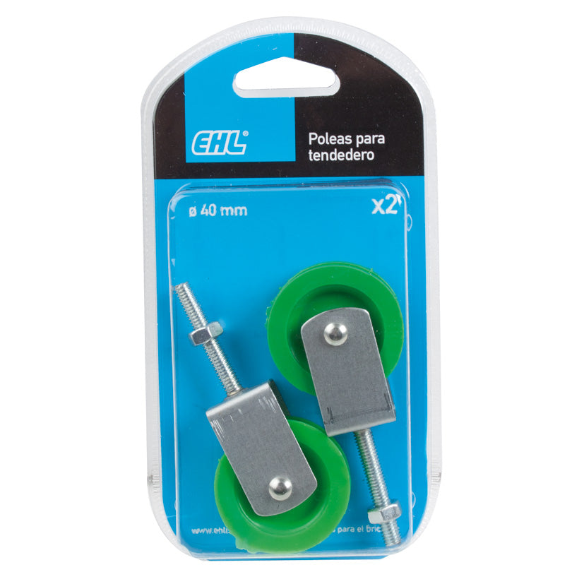 Clothesline pulley.n.nylon.nut