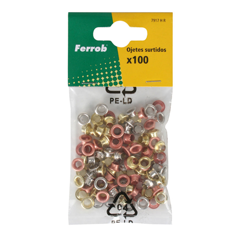 Assorted eyelets