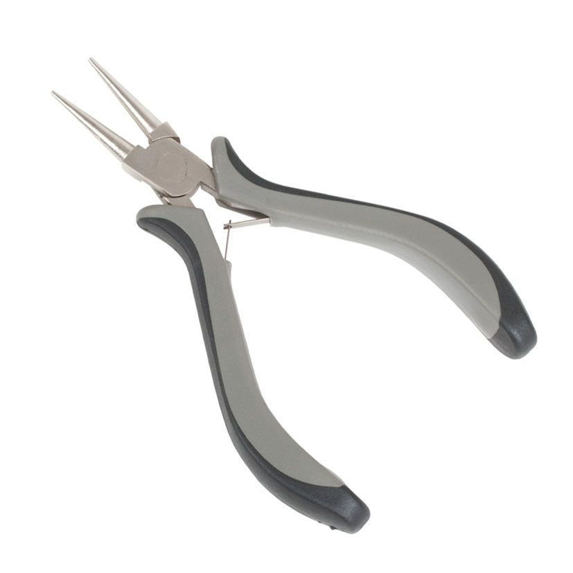 Pliers with curved jaws
