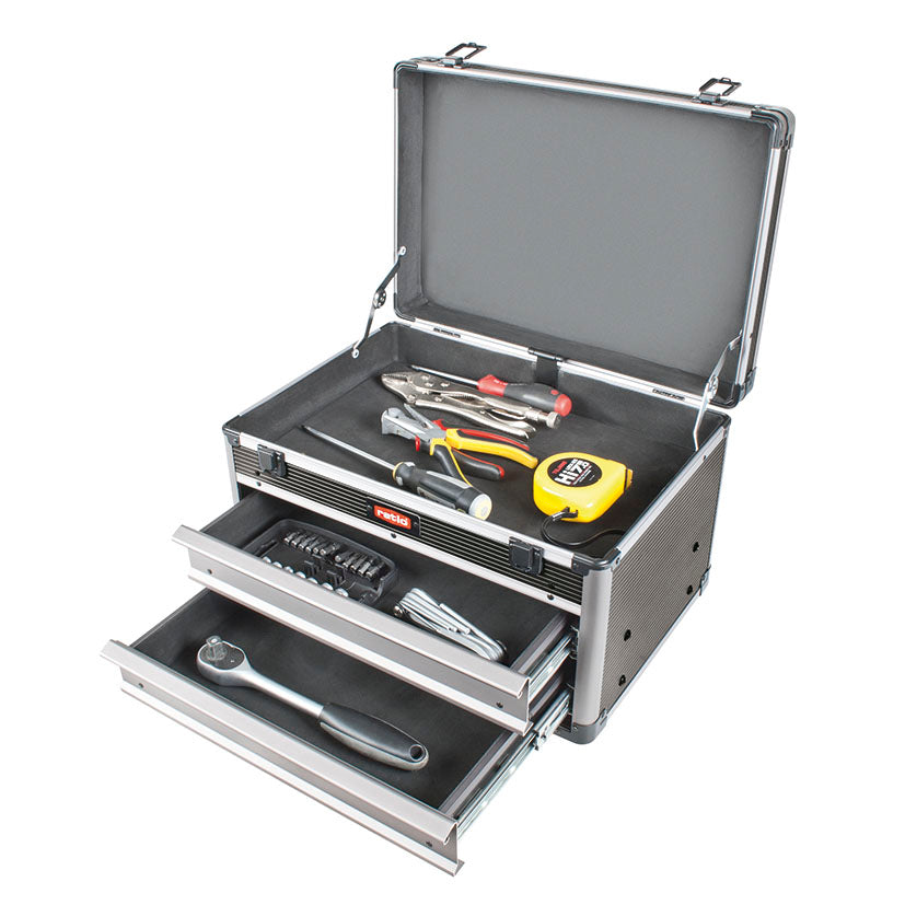 Toolbox.+2 drawers.425x295x270mm.ratio