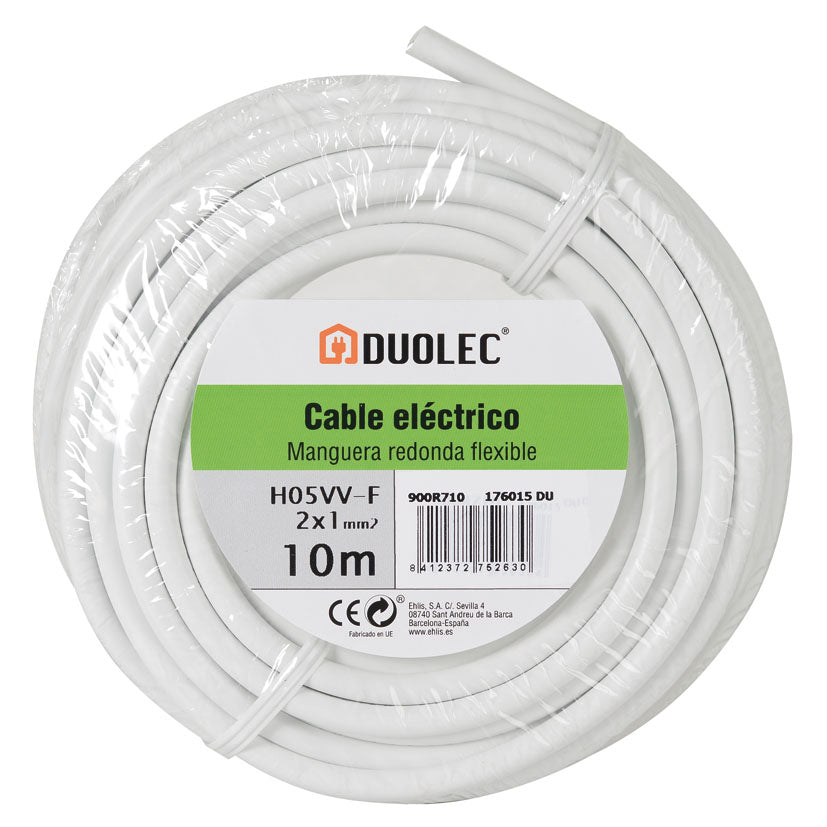 Red sheathed electrical cable
