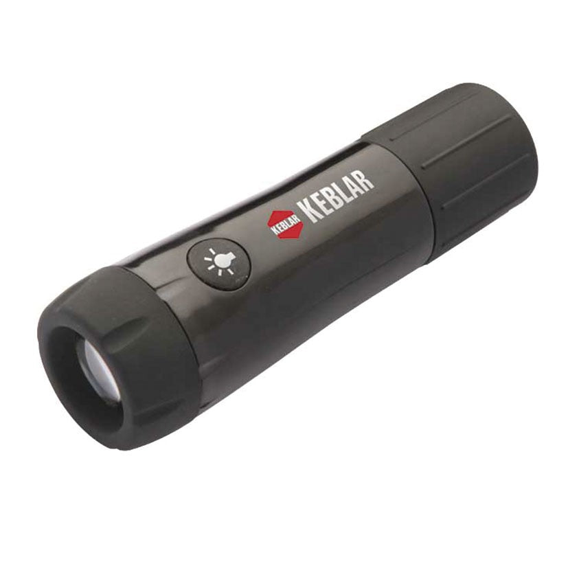 Self-recharging flashlight