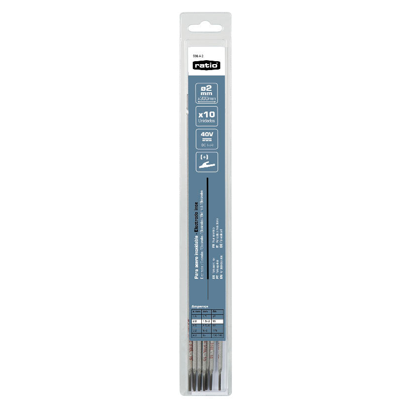 Steel electrode