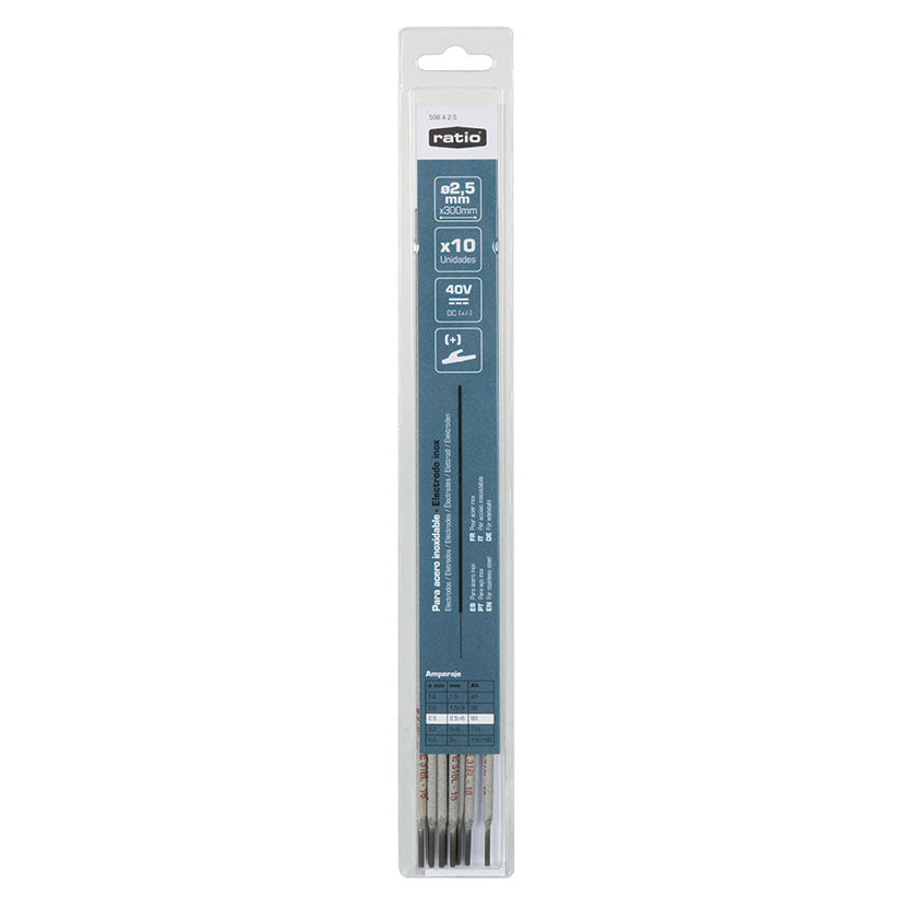 Stainless steel electrodes