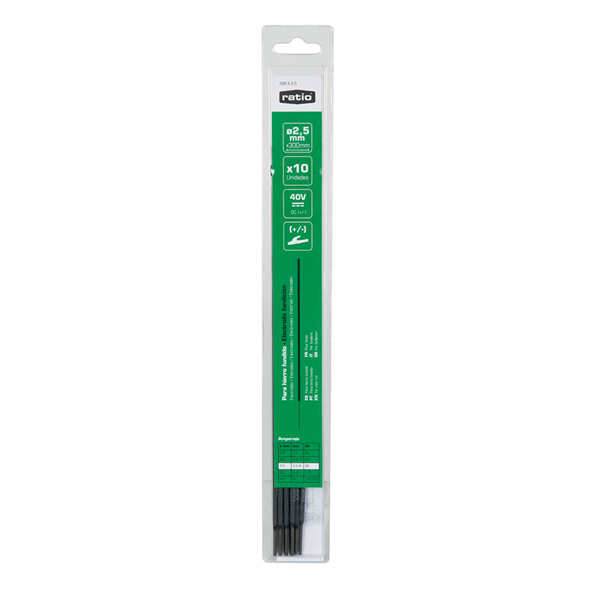Cast iron electrode