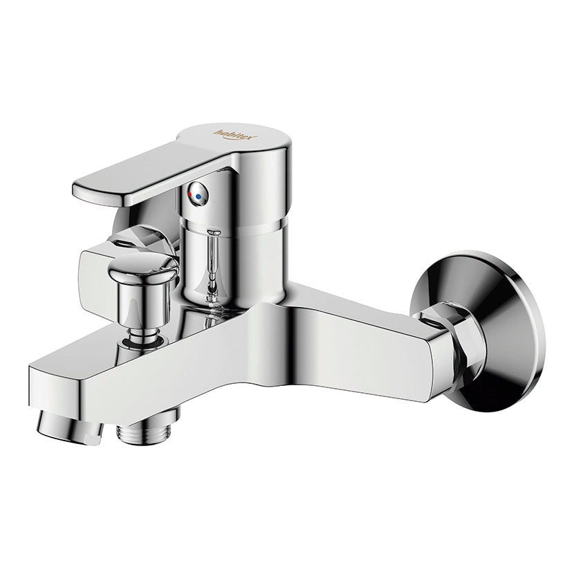 Single-lever bath mixer