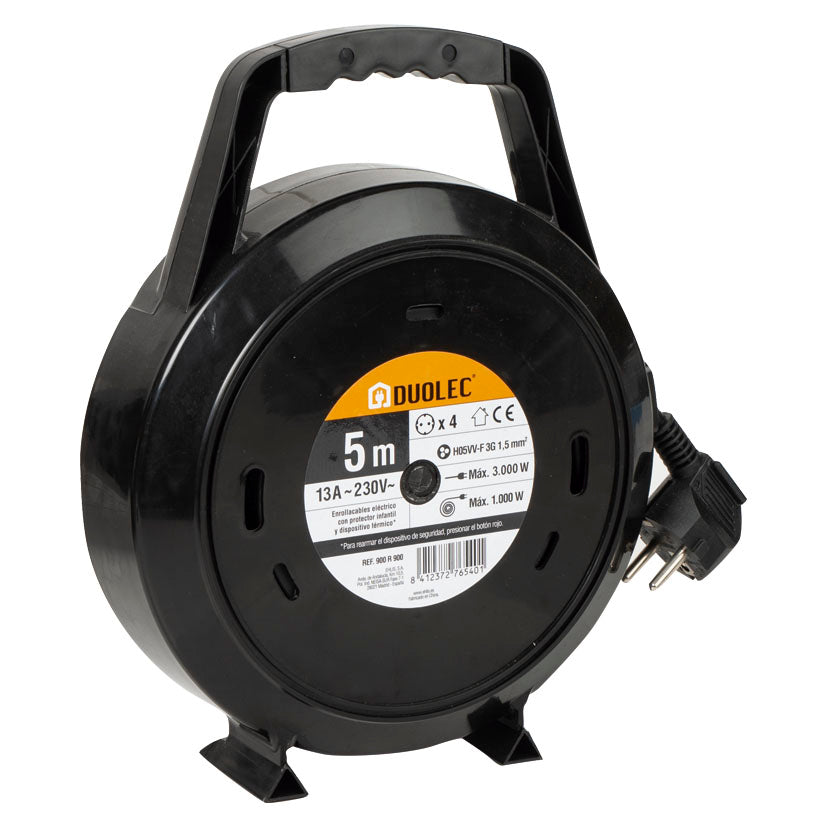 Domestic cable reel
