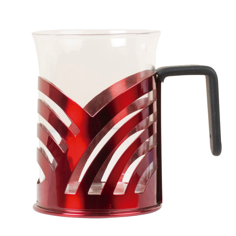 Borosilicate mug.