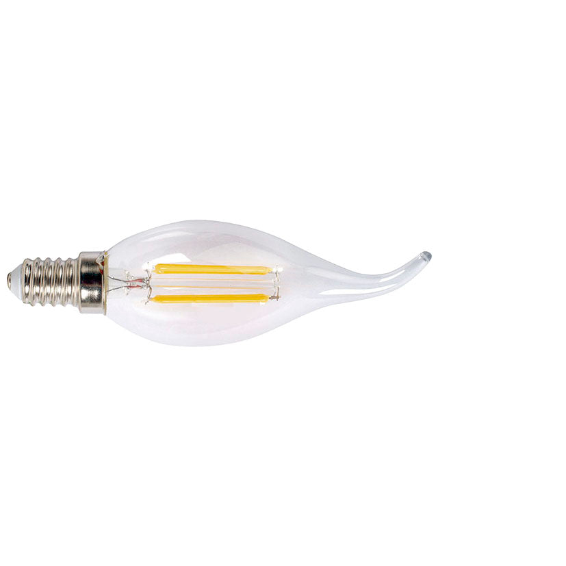 Filament LED candle bulb