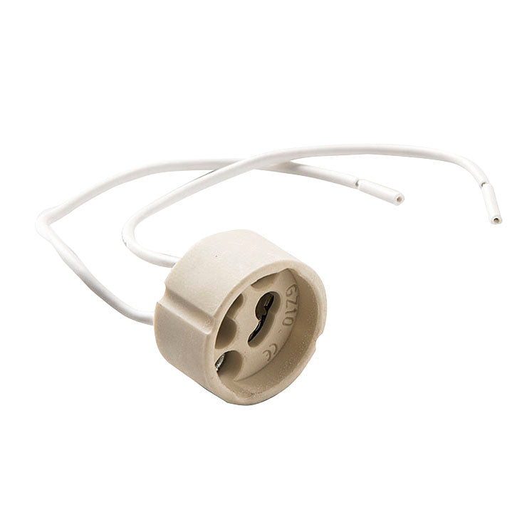 Halogen lamp holders.